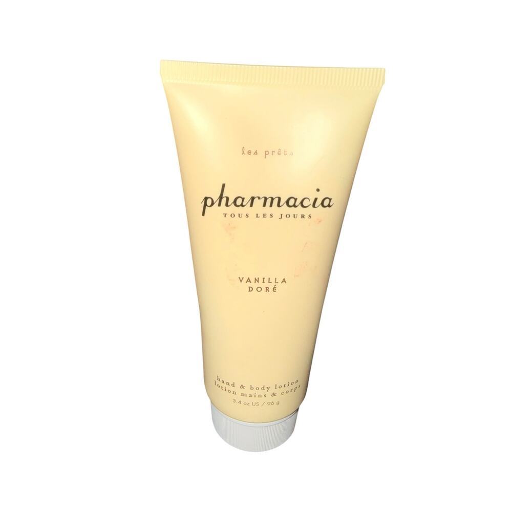 Pharmacia Vanilla Dore Hand & Body Lotion From Anthropologie 3.4 Oz New sealed
